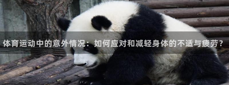 v66体育平台正规吗可靠吗：体育运动中的意外情况：如何应对和减轻身体的不适与疲劳？